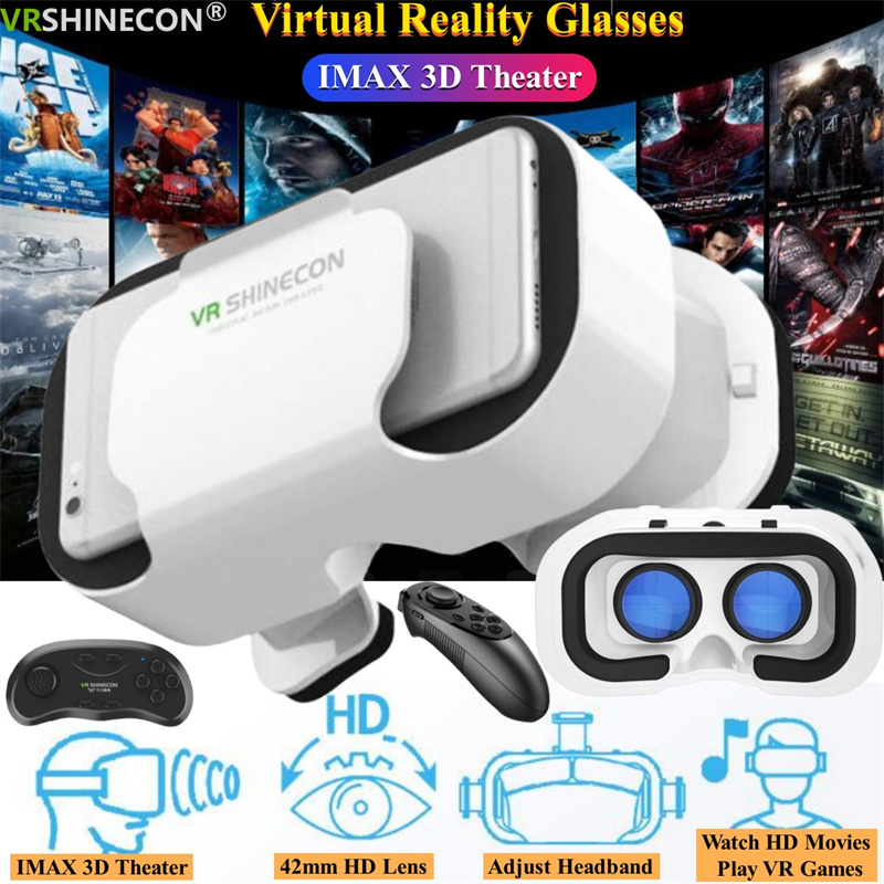 Home Cinema Glasses - G05 MINI VRแว่นตาIMAX 3Dภาพยนตร์แว่นตาเสมือนจริงGoogleกล่องกระดาษแข็งVRหมวกนิรภัยสําหรับ 4.5-6 