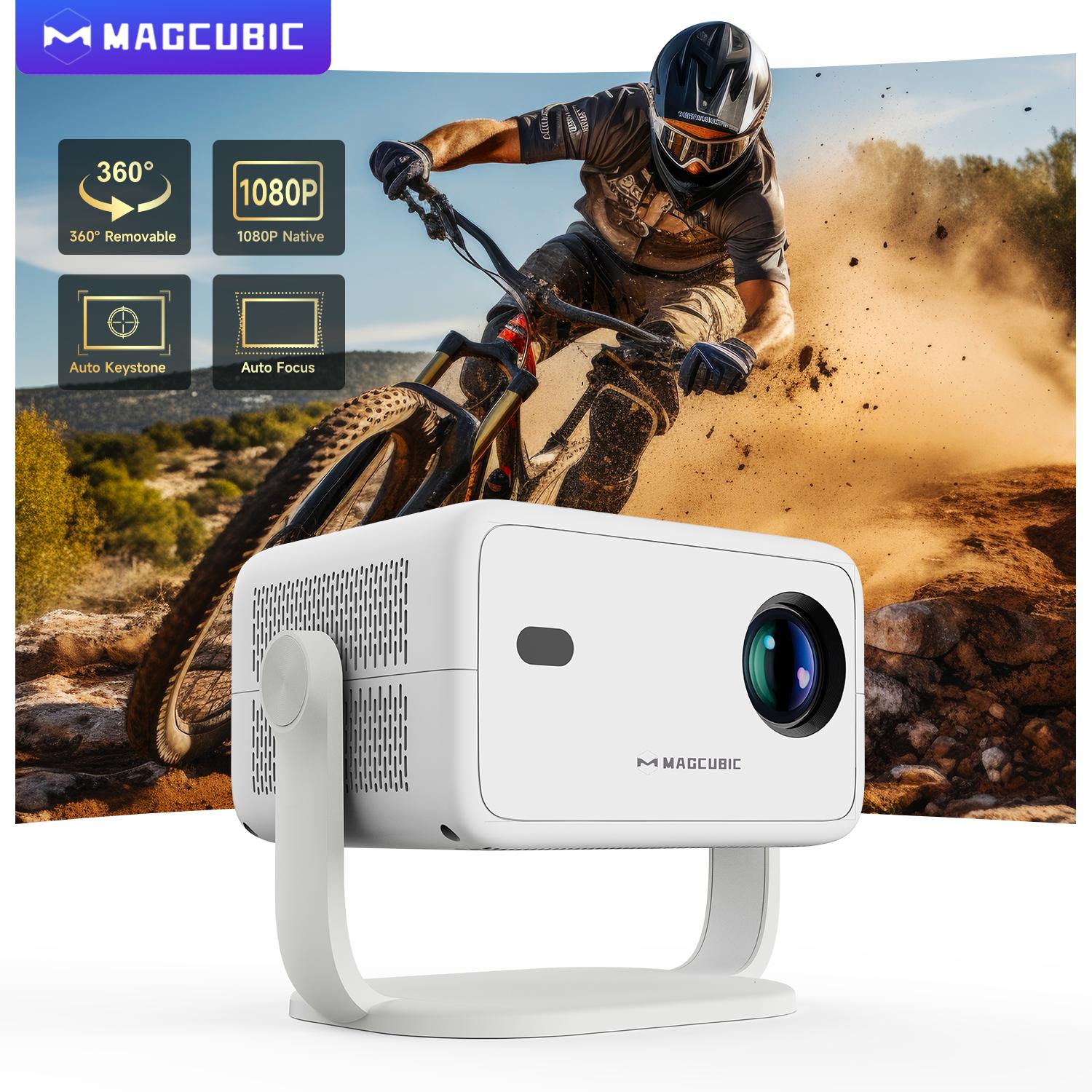 Home Cinema Mini - โปรเจคเตอร์ Magcubic 8K L018 650ANSI ความละเอียดเนทีฟ