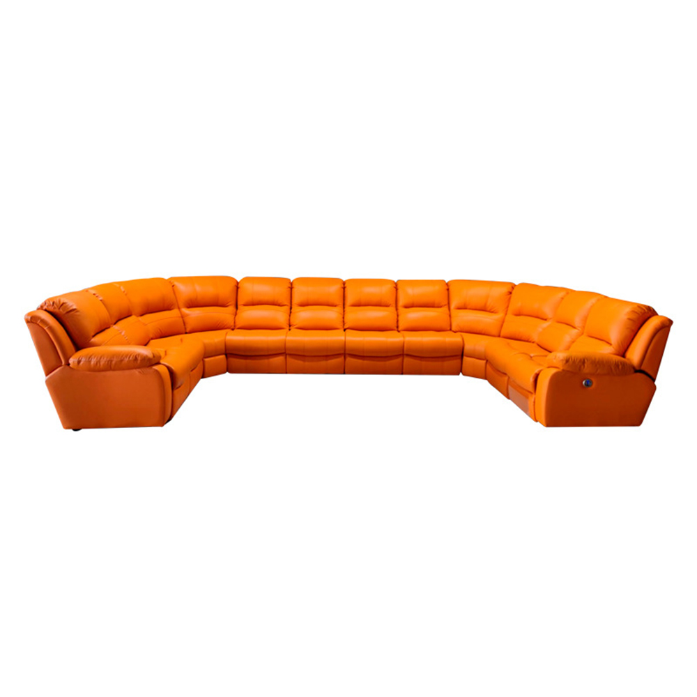 Home Cinema Recliners - โซฟาปรับเอนขนาดใหญ่สุดหรูพร้อมเก้าอี้นวม – ที่นั่งโรงละครไฟฟ้าในบ้าน หนังแท้ – สําหรับห้องโรงภาพยนตร์