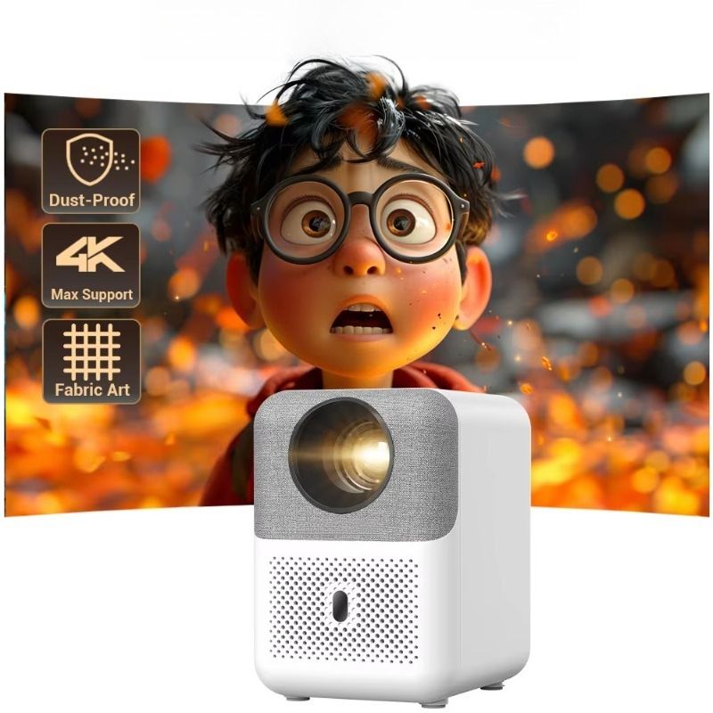 Home Cinema Mini - โปรเจคเตอร์โฮมเธียเตอร์ขนาดเล็ก BYINTEK LOVE U4 สมาร์ท 4K