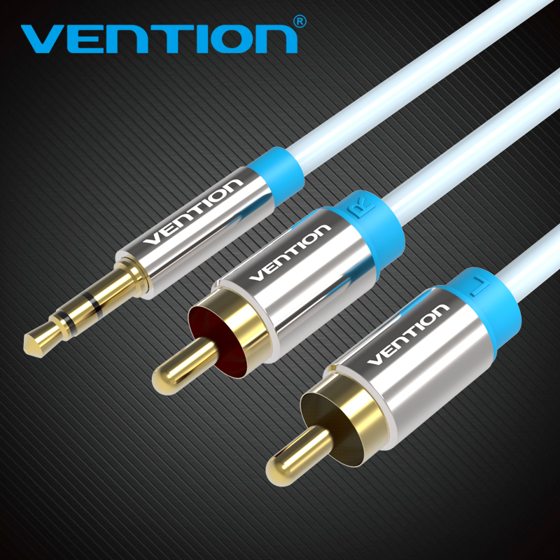 Home Cinema Solution - Vention สาย RCA 3.5 ถึง 2rca
