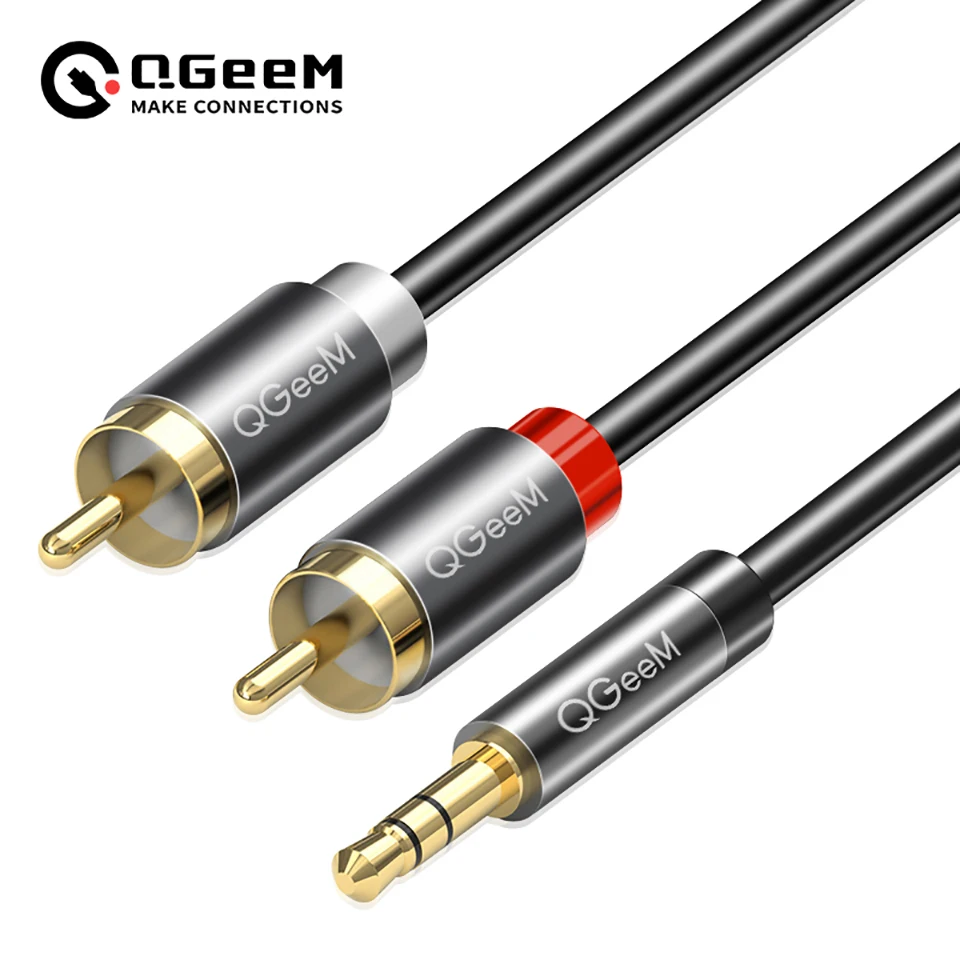 สายเคเบิล QGeeM RCA 2RCA ถึง 3 - Home Cinema Solution บทวิจารณ์และราคา