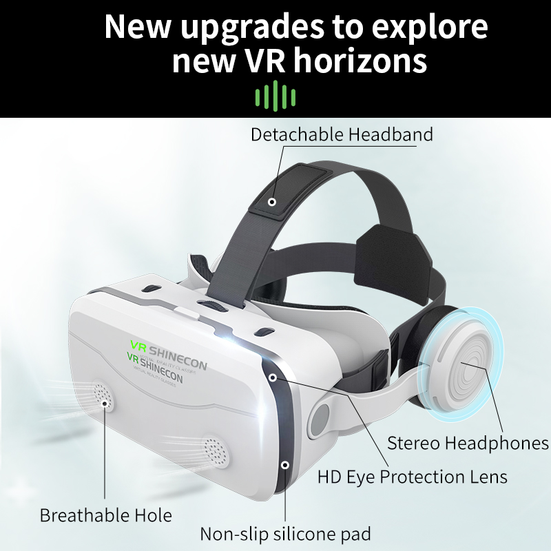 3D Viar โทรศัพท์ Virtual Reali - Home Cinema Glasses บทวิจารณ์และราคา