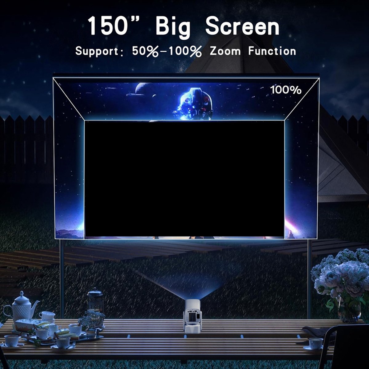 โปรเจคเตอร์อัจฉริยะ Top Y7S Mi - Home Cinema Mini บทวิจารณ์และราคา