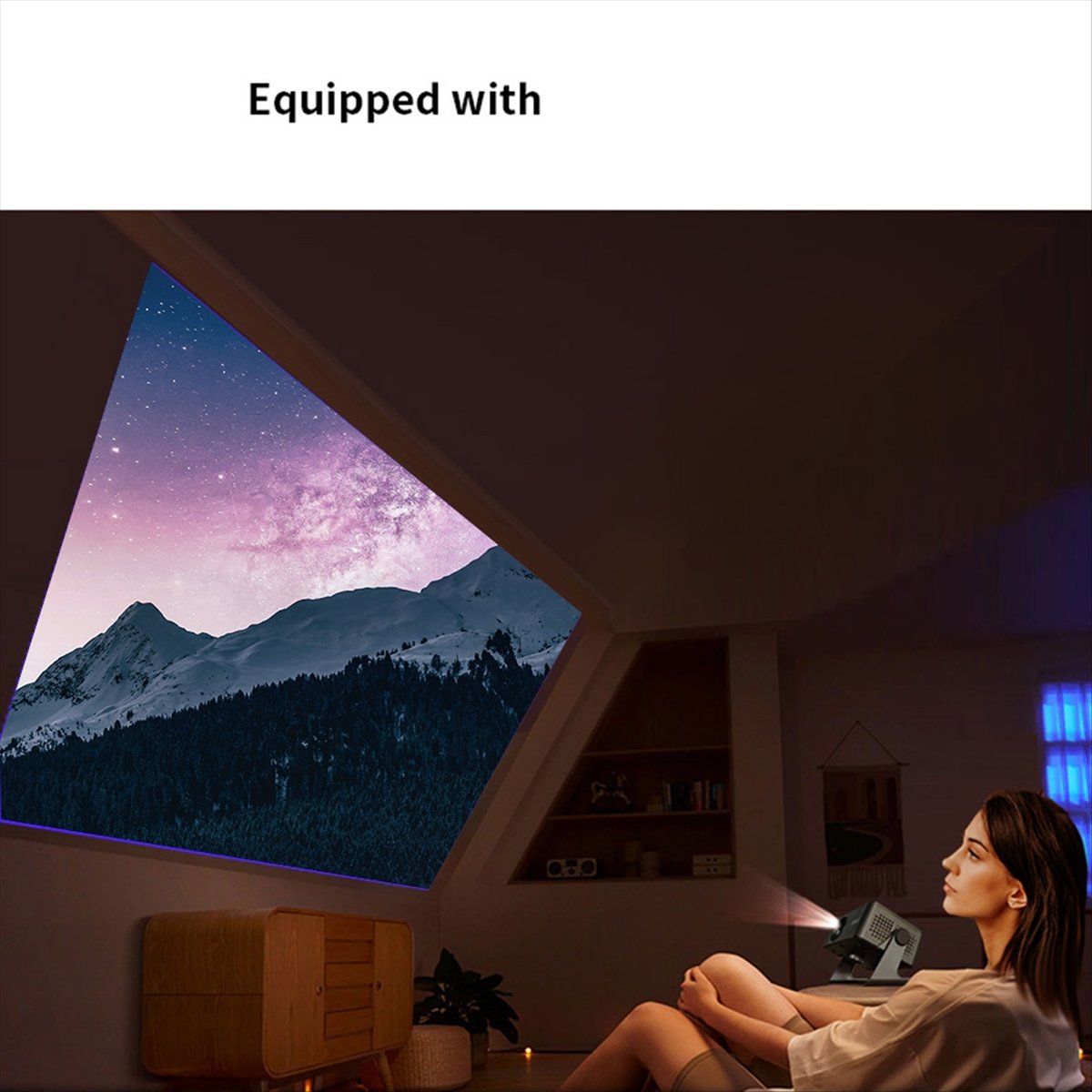 B21B A32 โปรโปรเจคเตอร์แอนดรอย - Home Cinema Mini บทวิจารณ์และราคา