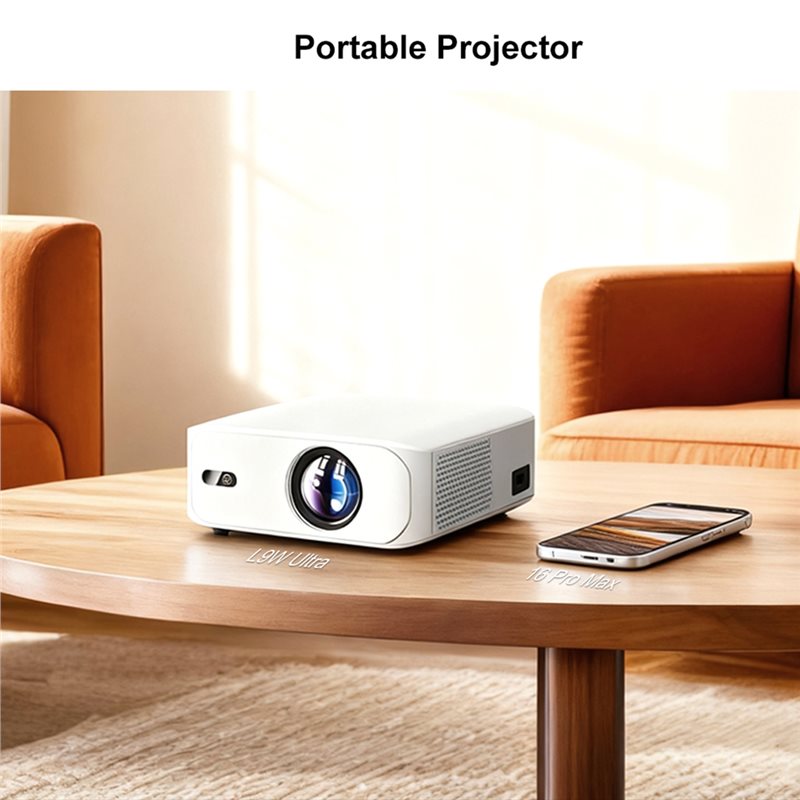 B63B-L9W โปรเจคเตอร์ขนาดเล็ก 4 - Home Cinema Mini บทวิจารณ์และราคา