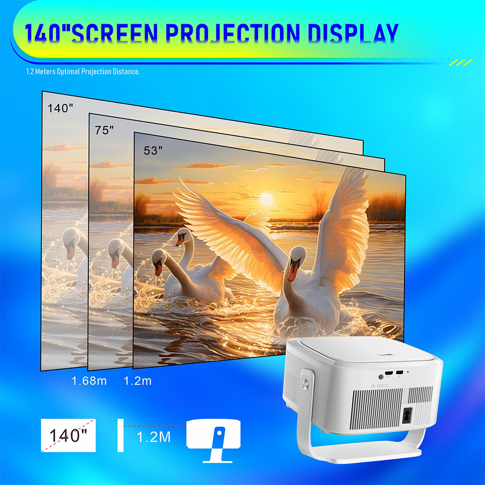 โปรเจคเตอร์ Topleo HY450 Max 8 - Home Cinema Mini บทวิจารณ์และราคา
