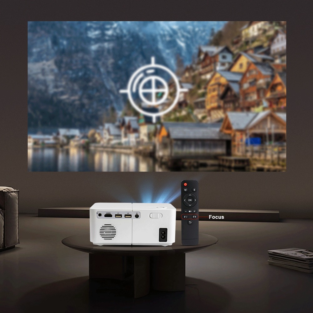 HD300 4K Full HD 1080P WIFI 45 - Home Cinema Mini บทวิจารณ์และราคา
