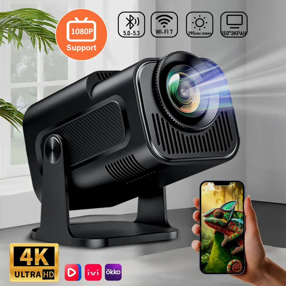 โปรเจคเตอร์พกพา รองรับ 4K, WiF - Home Cinema Mini บทวิจารณ์และราคา