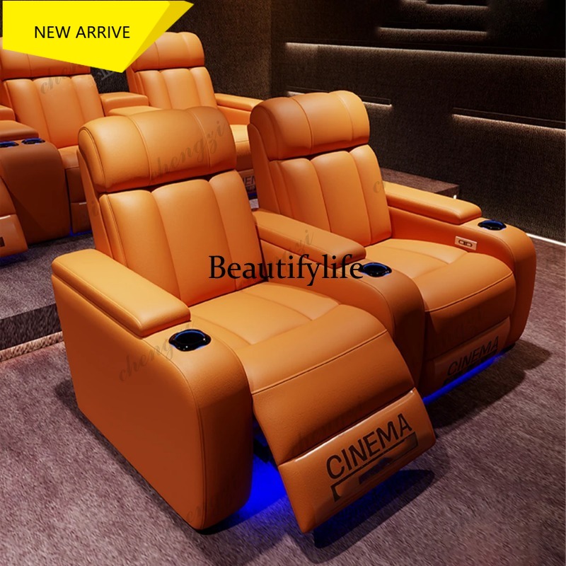 เก้าอี้โรงหนังปรับเอนไฟฟ้าหนัง - Home Cinema Recliners บทวิจารณ์และราคา