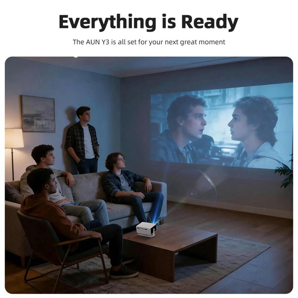 โปรเจคเตอร์ขนาดเล็ก L70A Y3 แบ - Home Cinema Mini บทวิจารณ์และราคา