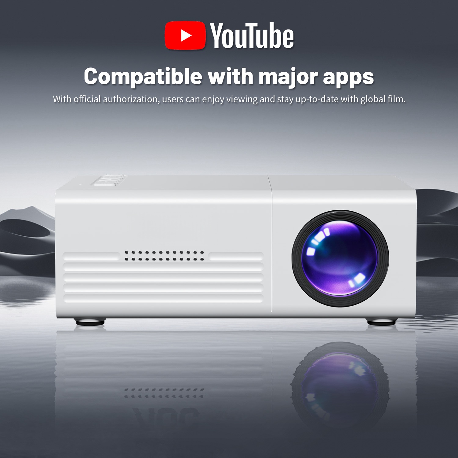 มินิโปรเจคเตอร์ TFT LCD Wifi B - Home Cinema Media Player บทวิจารณ์และราคา