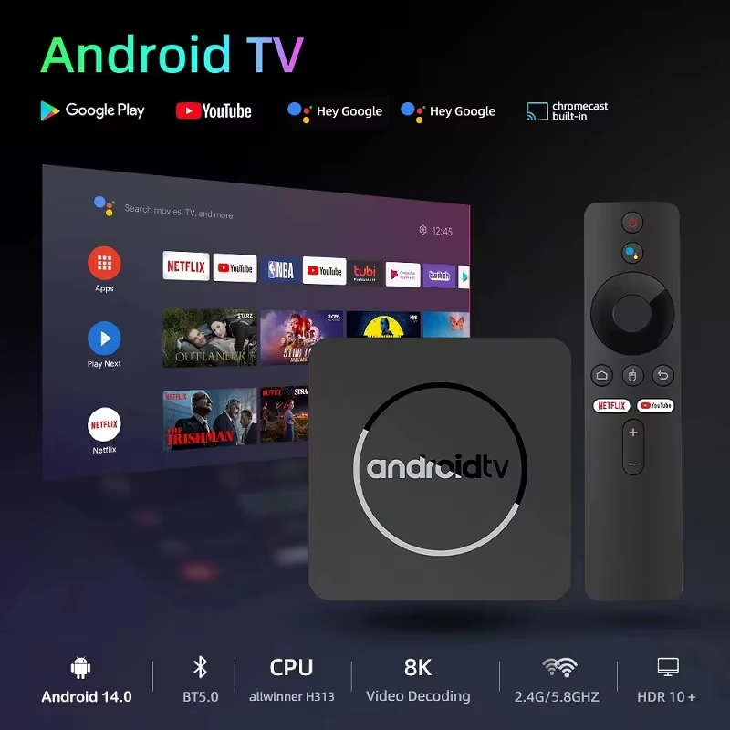 กล่องทีวี Android 14 รุ่น Q10  - Home Cinema Media Player บทวิจารณ์และราคา