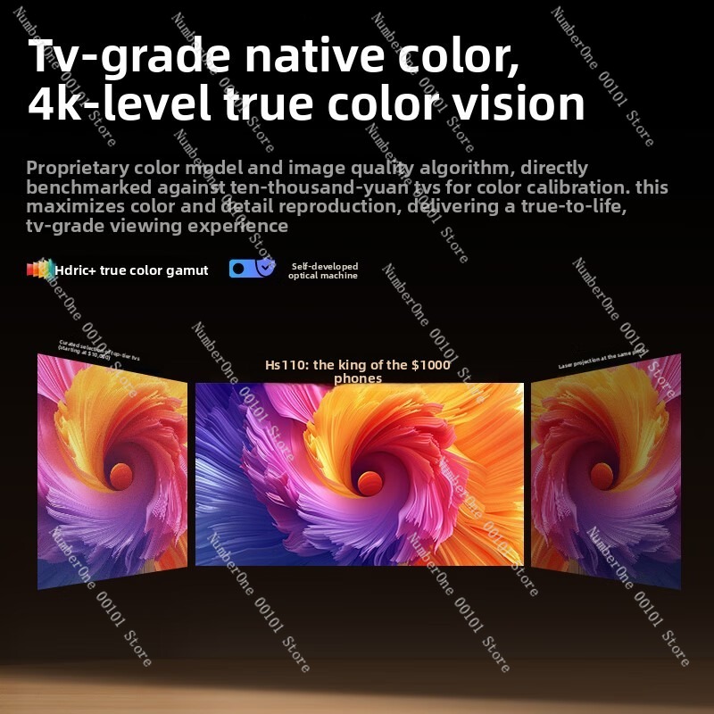 โปรเจคเตอร์พกพาอัจฉริยะ HD 108 - Home Cinema Mini บทวิจารณ์และราคา
