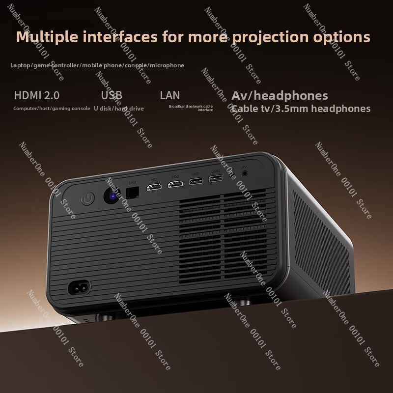โปรเจคเตอร์พกพาอัจฉริยะ HD 108 - Home Cinema Mini บทวิจารณ์และราคา