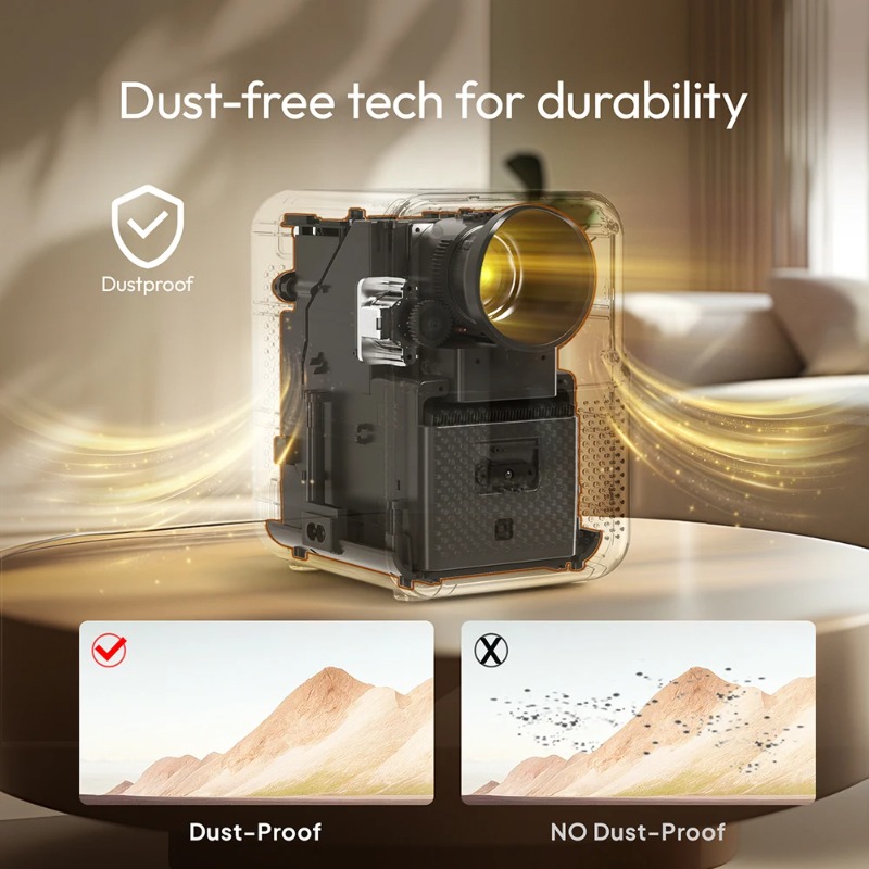 โปรเจคเตอร์โฮมเธียเตอร์ขนาดเล็ - Home Cinema Mini บทวิจารณ์และราคา