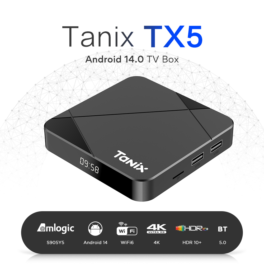 กล่องทีวี Tanix TX5 Android14  - Home Cinema Media Player บทวิจารณ์และราคา