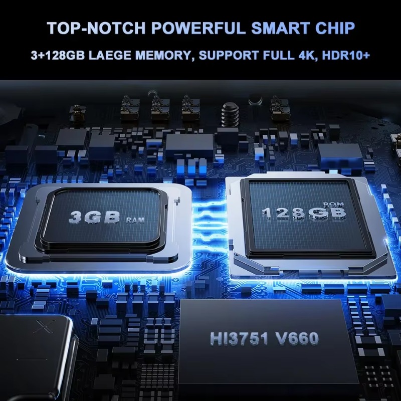 โปรเจคเตอร์ D10S 4K ชิป V660 ค - Home Cinema Mini บทวิจารณ์และราคา