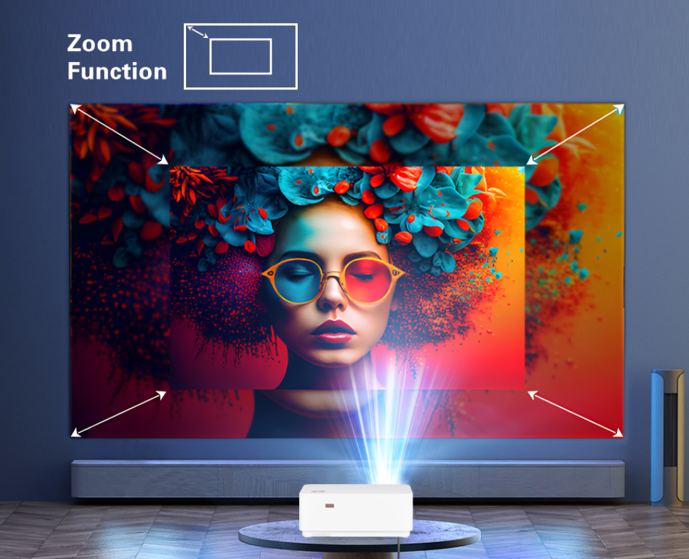 Wzatco D5A 1080P โฟกัสดิจิตอลโ - Home Cinema Mini บทวิจารณ์และราคา