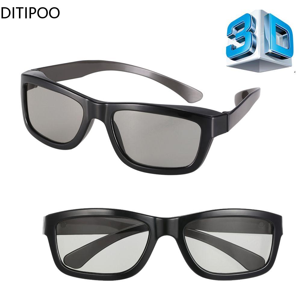 แว่นตาพลาสติกทรงกลมสำหรับฉายโป - Home Cinema Glasses บทวิจารณ์และราคา