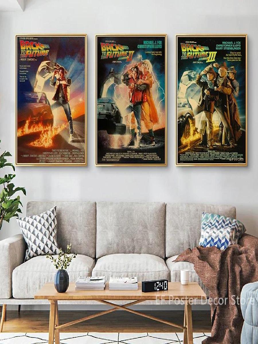 โปสเตอร์หนังวินเทจย้อนกลับไปใน - Vintage Home Cinema บทวิจารณ์และราคา