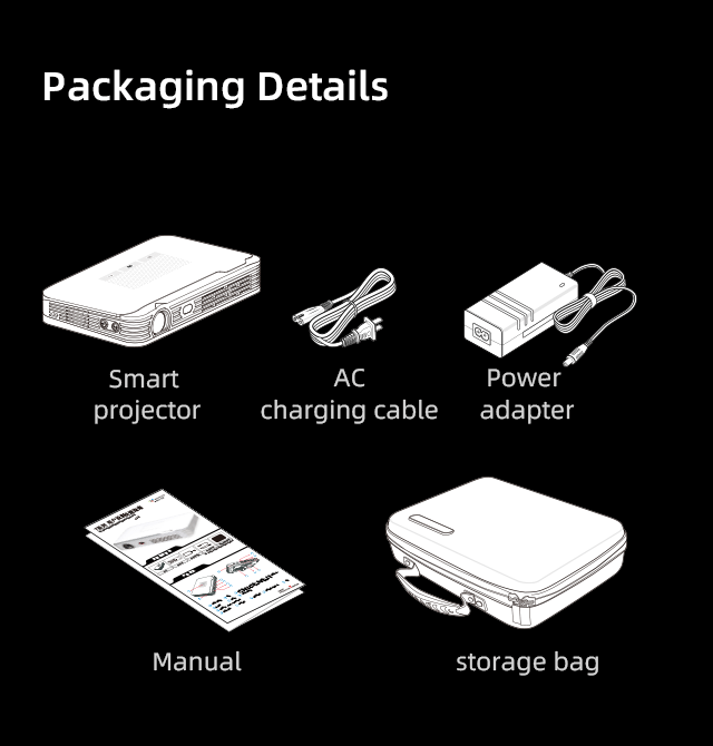 โปรเจคเตอร์พกพาขนาดเล็ก รุ่นให - Home Cinema Mini บทวิจารณ์และราคา